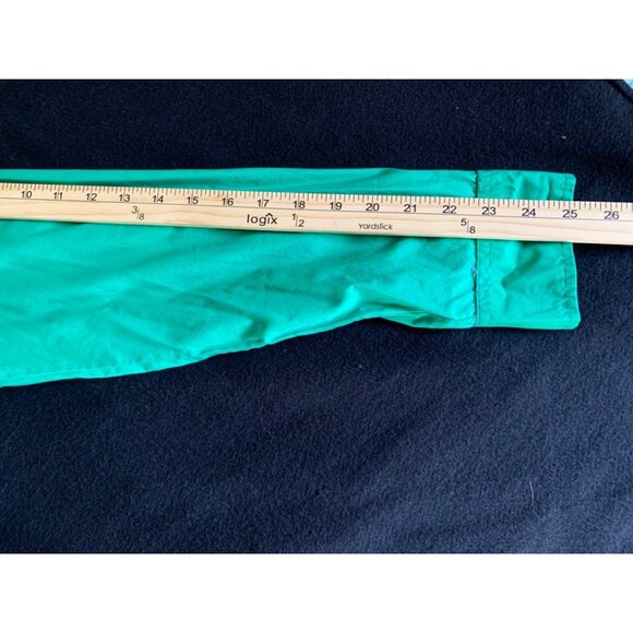 Van Heusen Womens Classic Fit Size XLarge Green Button-Down Shirt - Picture 10 of 10
